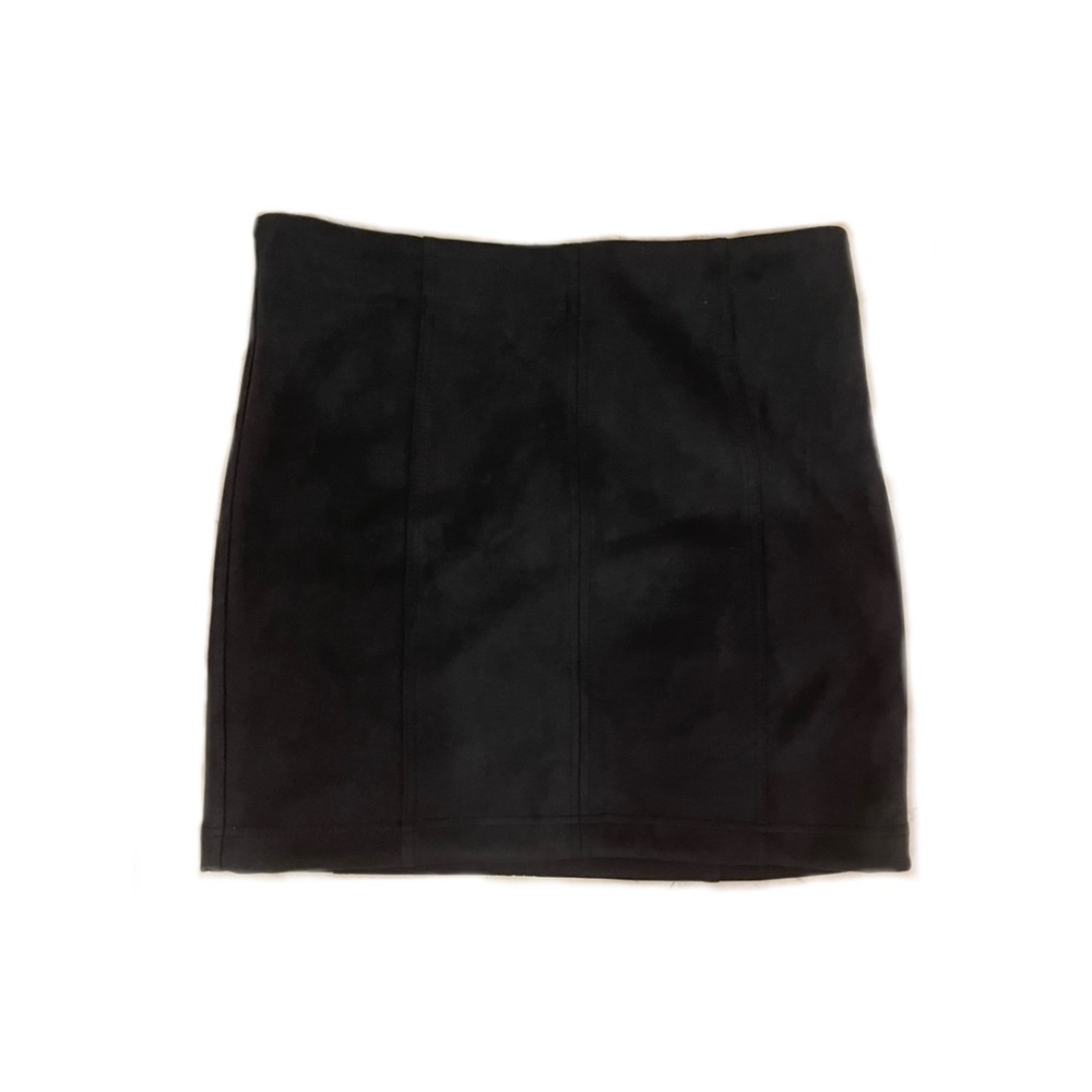 Shinestar Women’s Black Mini Above Knee Skirt